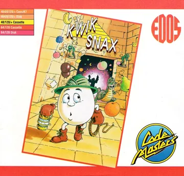 Kwik Snax Dizzy (UK) (1990) box cover front
